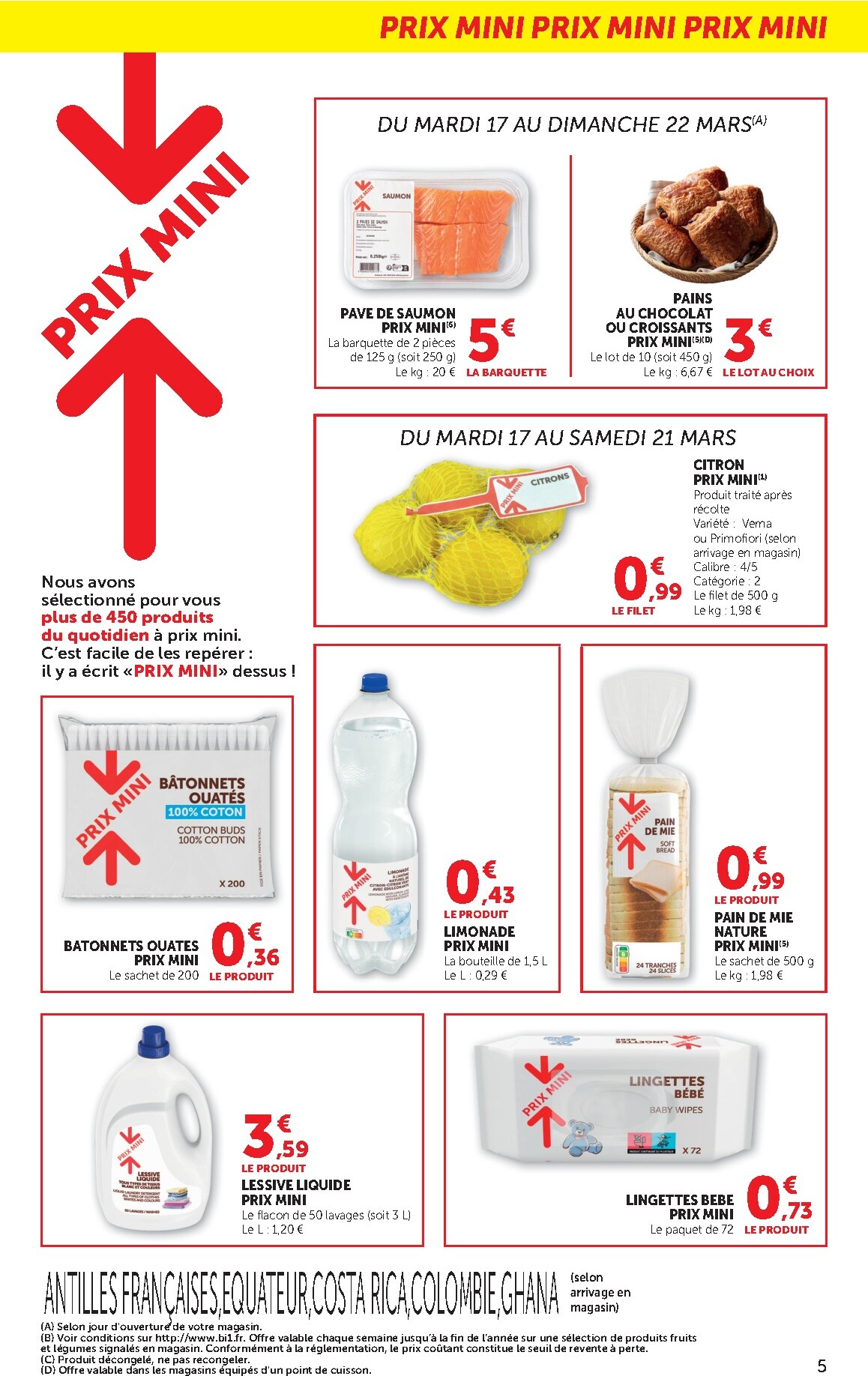 bi1 - Catalogue Bi1 - Supermarché, Maxi Marché valable du 17/03/2026 au 29/03/2026 - page: 5