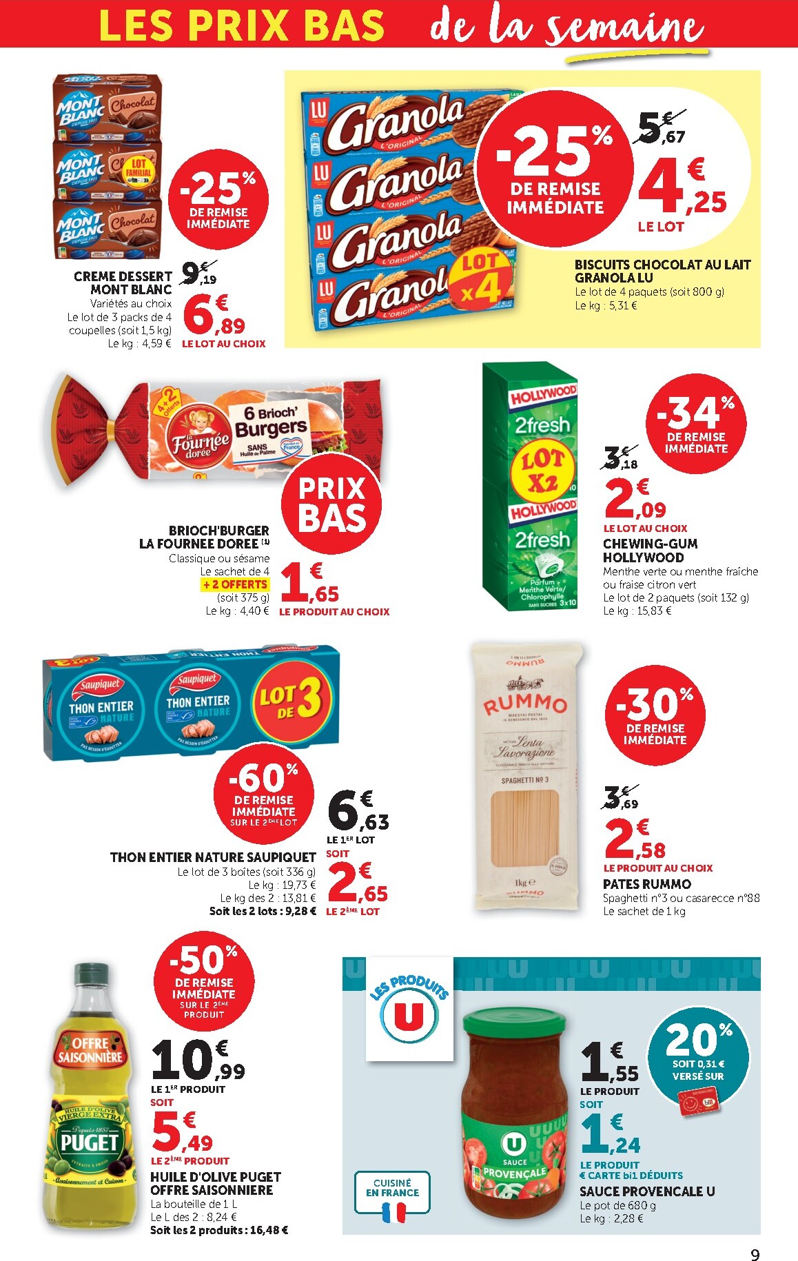 bi1 - Catalogue Bi1 - Supermarché, Maxi Marché valable du 17/03/2026 au 29/03/2026 - page: 9