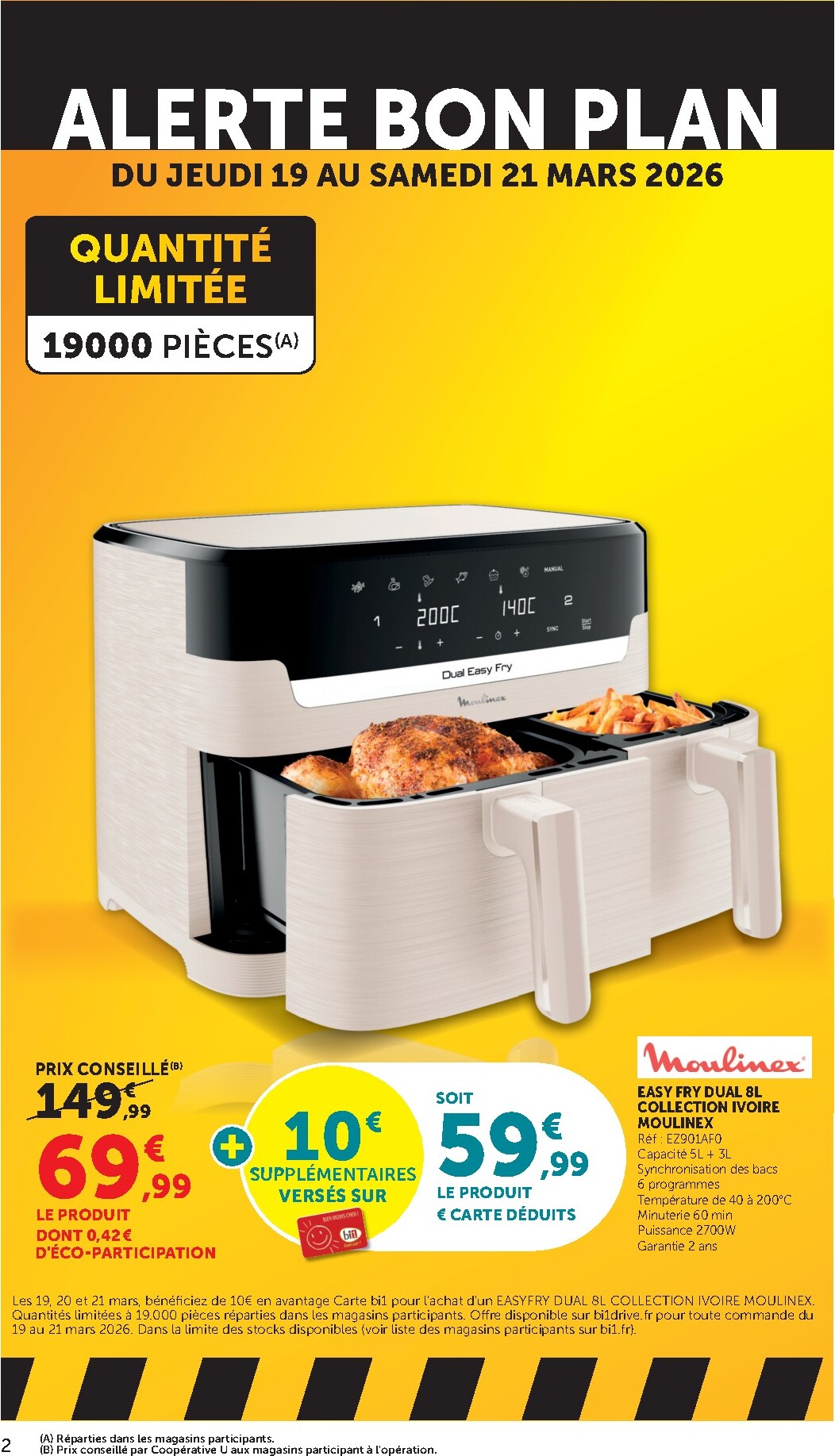 bi1 - Catalogue Bi1 Supermarché valable du 17/03/2026 au 29/03/2026 - page: 2