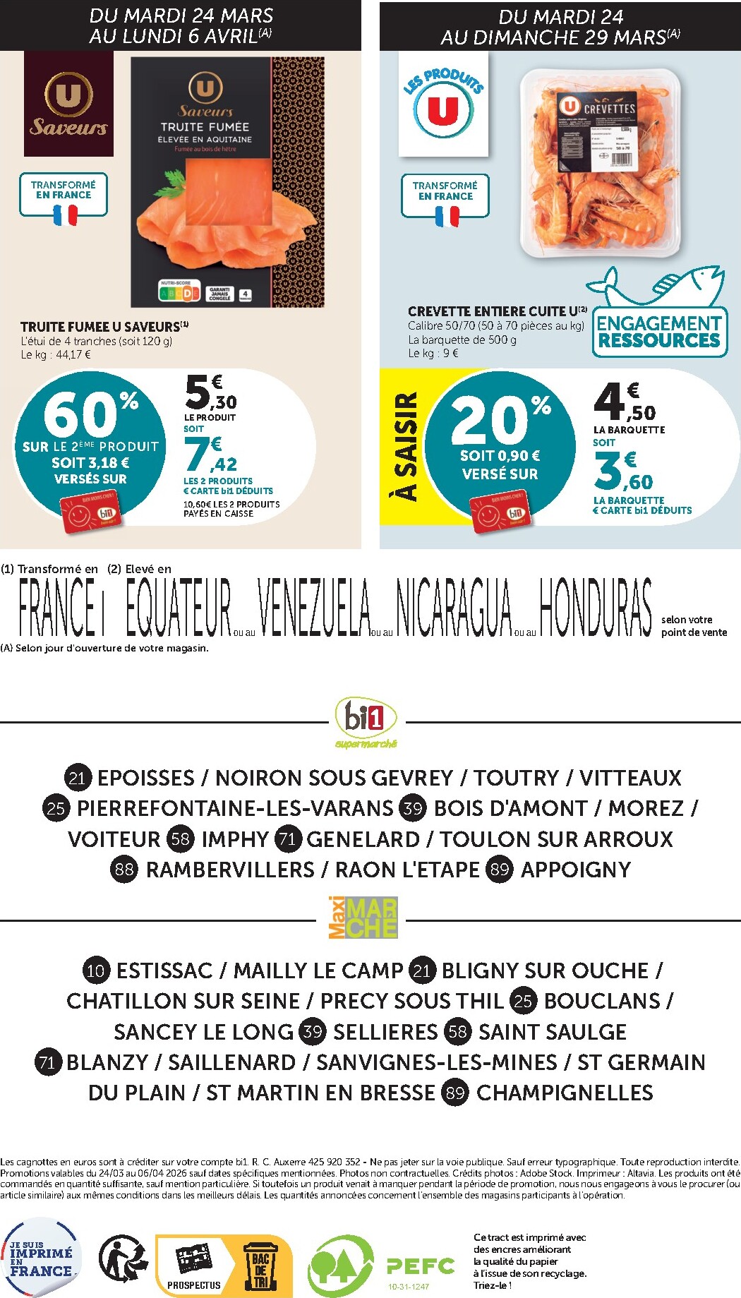 bi1 - Catalogue Bi1 - Supermarché, Maxi Marché valable du 24/03/2026 au 06/04/2026 - page: 16