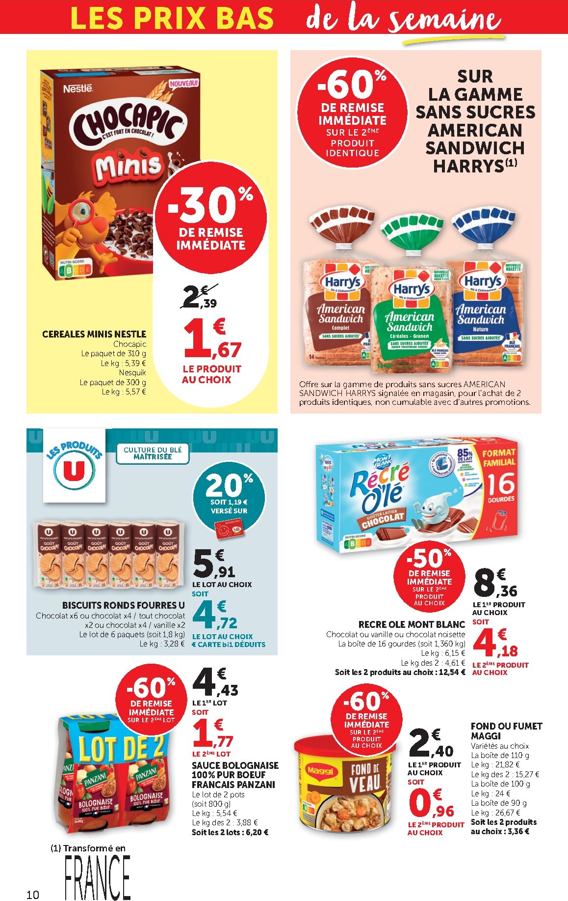 bi1 - Catalogue Bi1 - Supermarché, Maxi Marché valable du 24/03/2026 au 06/04/2026 - page: 10