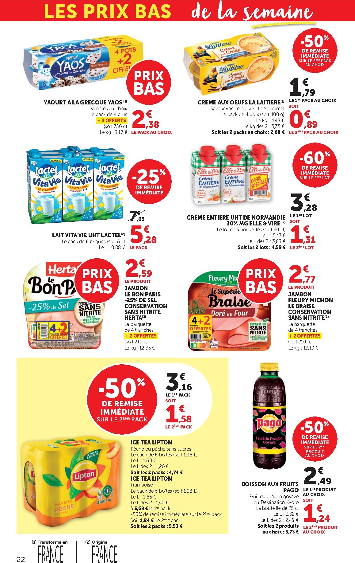 bi1 - Catalogue Bi1 Supermarché valable du 24/03/2026 au 06/04/2026 - page: 22