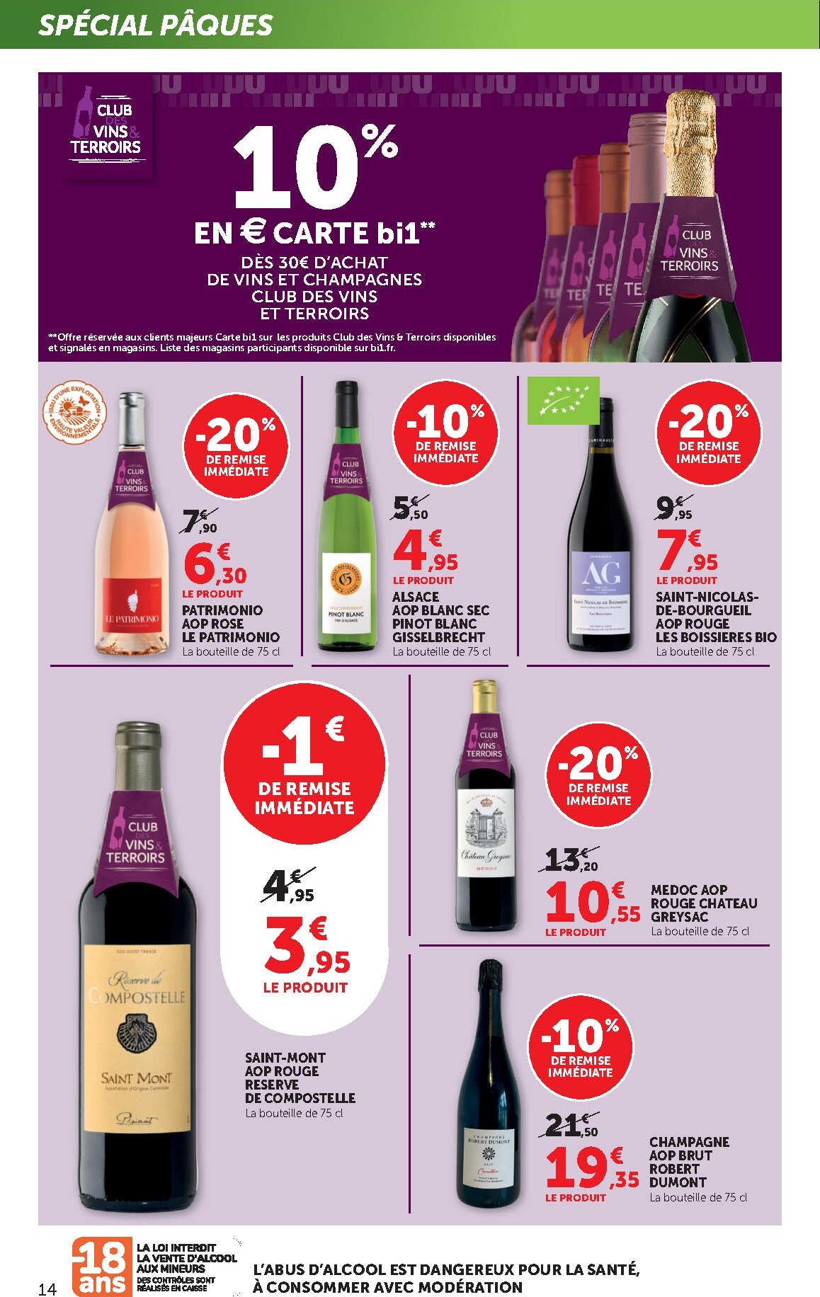 bi1 - Catalogue Bi1 Supermarché valable du 24/03/2026 au 06/04/2026 - page: 14