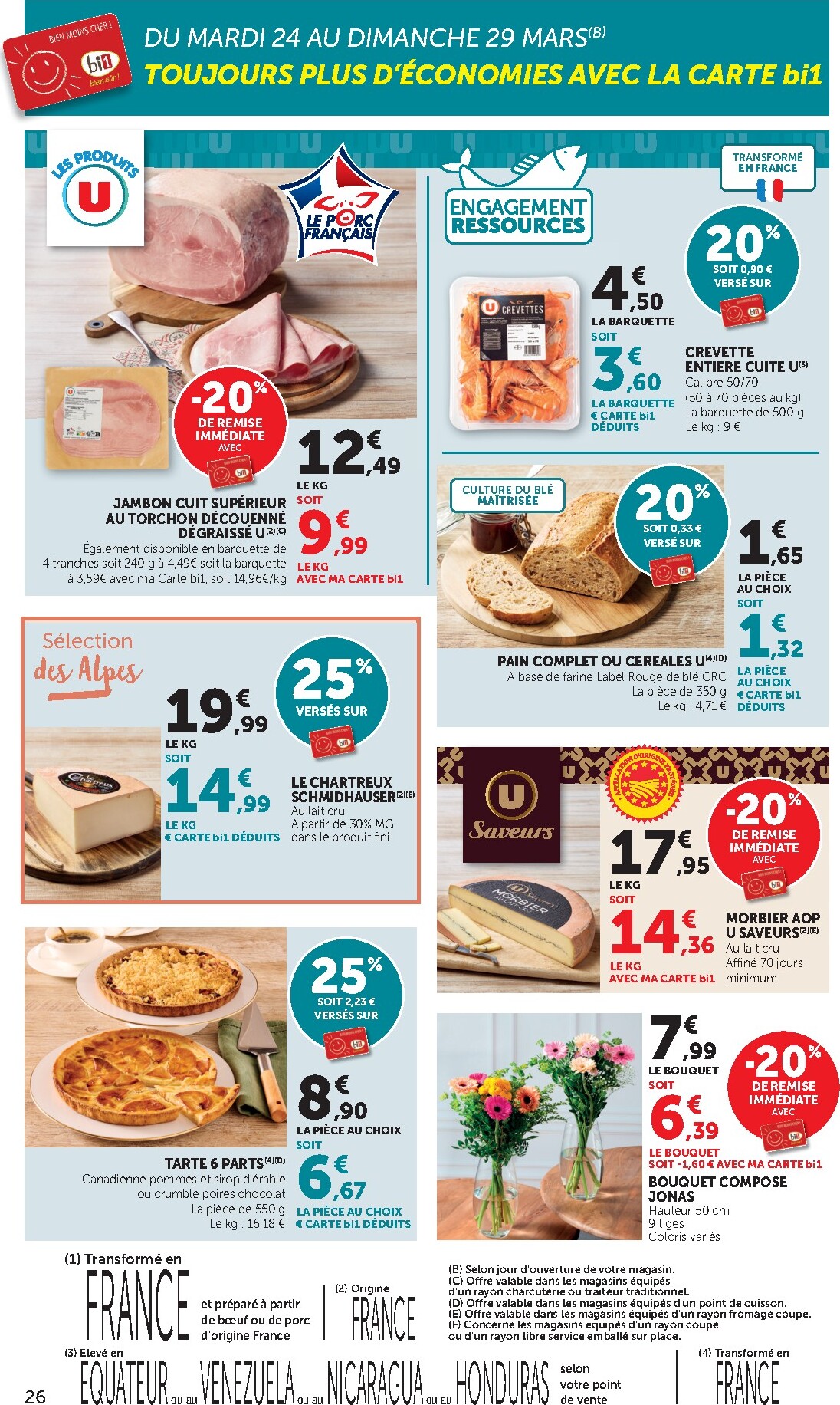 bi1 - Catalogue Bi1 Supermarché valable du 24/03/2026 au 06/04/2026 - page: 26