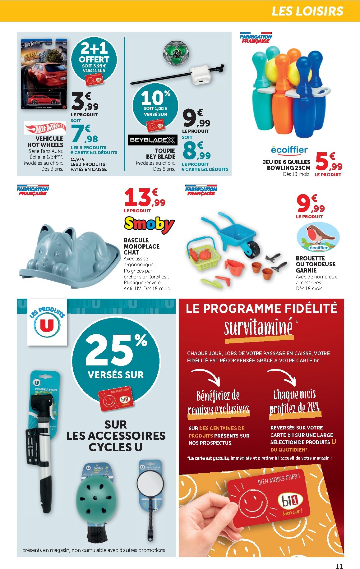 bi1 - Catalogue Bi1 - Supermarché 2 valable du 24/03/2026 au 06/04/2026 - page: 11