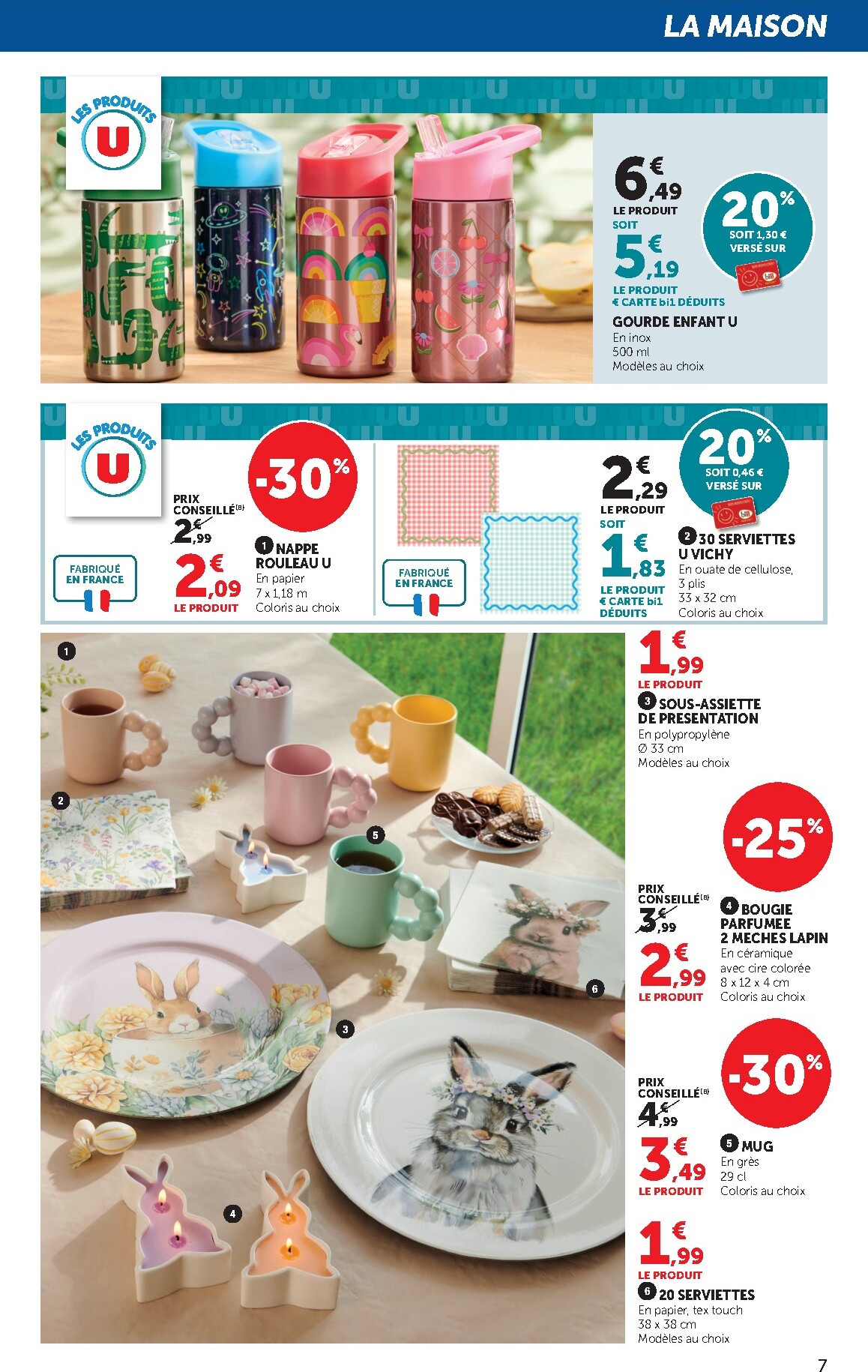 bi1 - Catalogue Bi1 - Supermarché 2 valable du 24/03/2026 au 06/04/2026 - page: 7