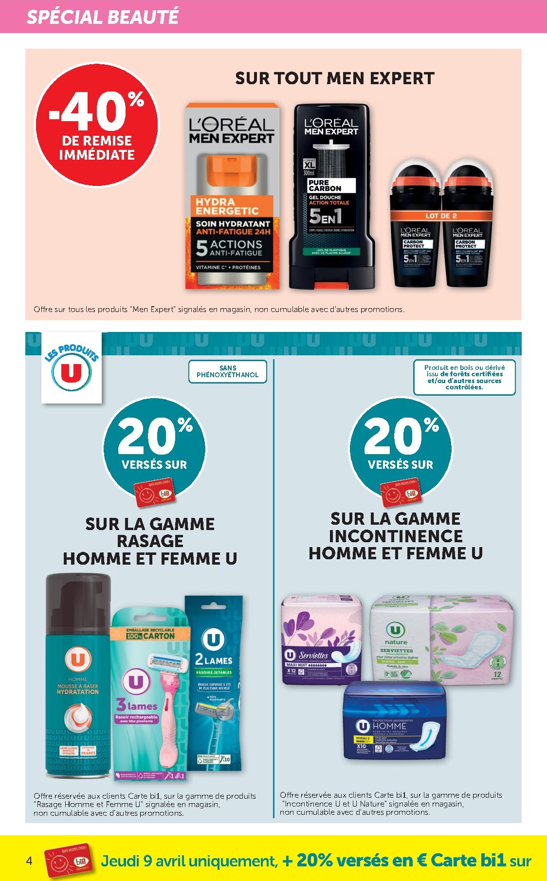 bi1 - Prospectus Bi1 Supermarché - Dompierre-sur-Besbre, Clamecy, Veigy-Foncenez, Auxerre valide du du mercredi 08/04/2026 au du dimanche 19/04/2026 - page: 4