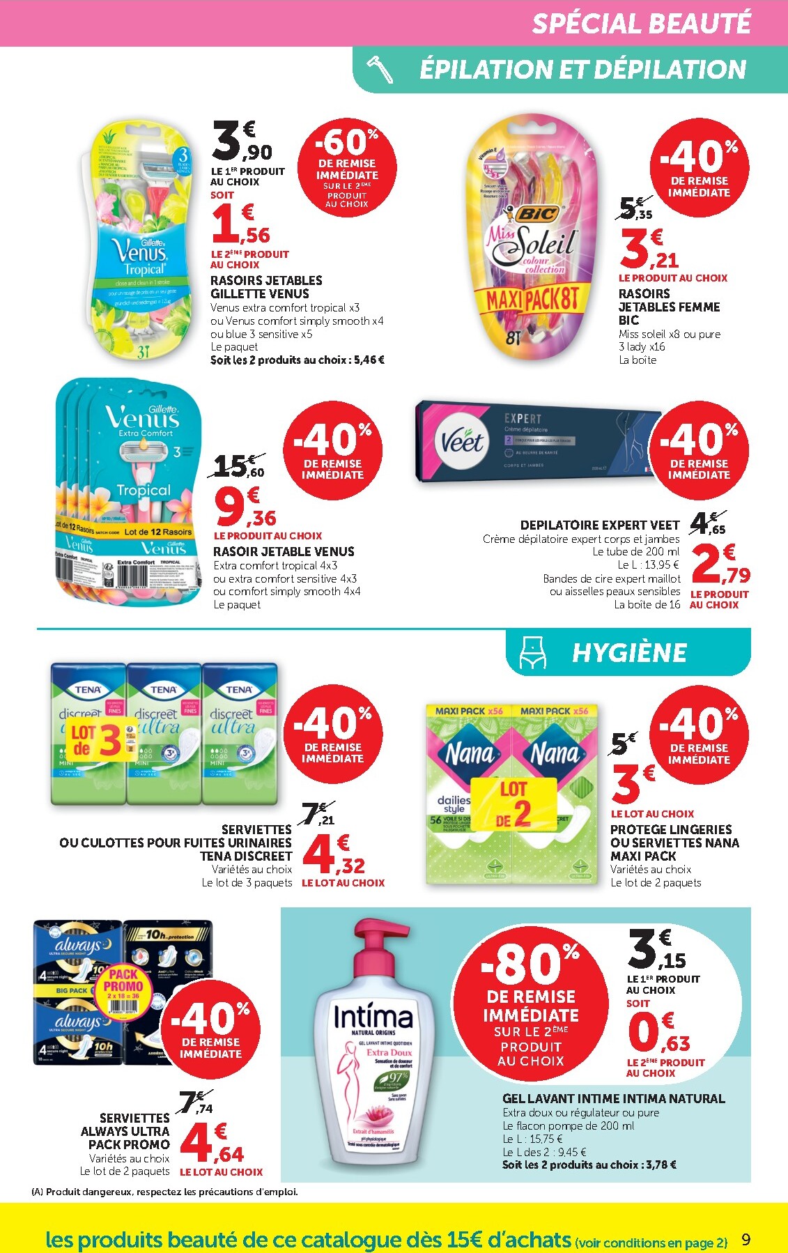 bi1 - Prospectus Bi1 Supermarché - Dompierre-sur-Besbre, Clamecy, Veigy-Foncenez, Auxerre valide du du mercredi 08/04/2026 au du dimanche 19/04/2026 - page: 9