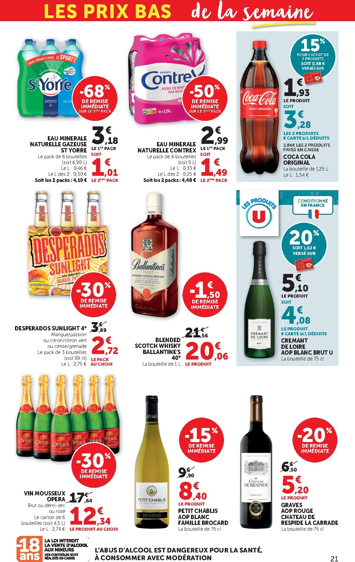 bi1 - Prospectus Bi1 Supermarché - Dompierre-sur-Besbre, Clamecy, Veigy-Foncenez, Auxerre valide du du mercredi 08/04/2026 au du dimanche 19/04/2026 - page: 21