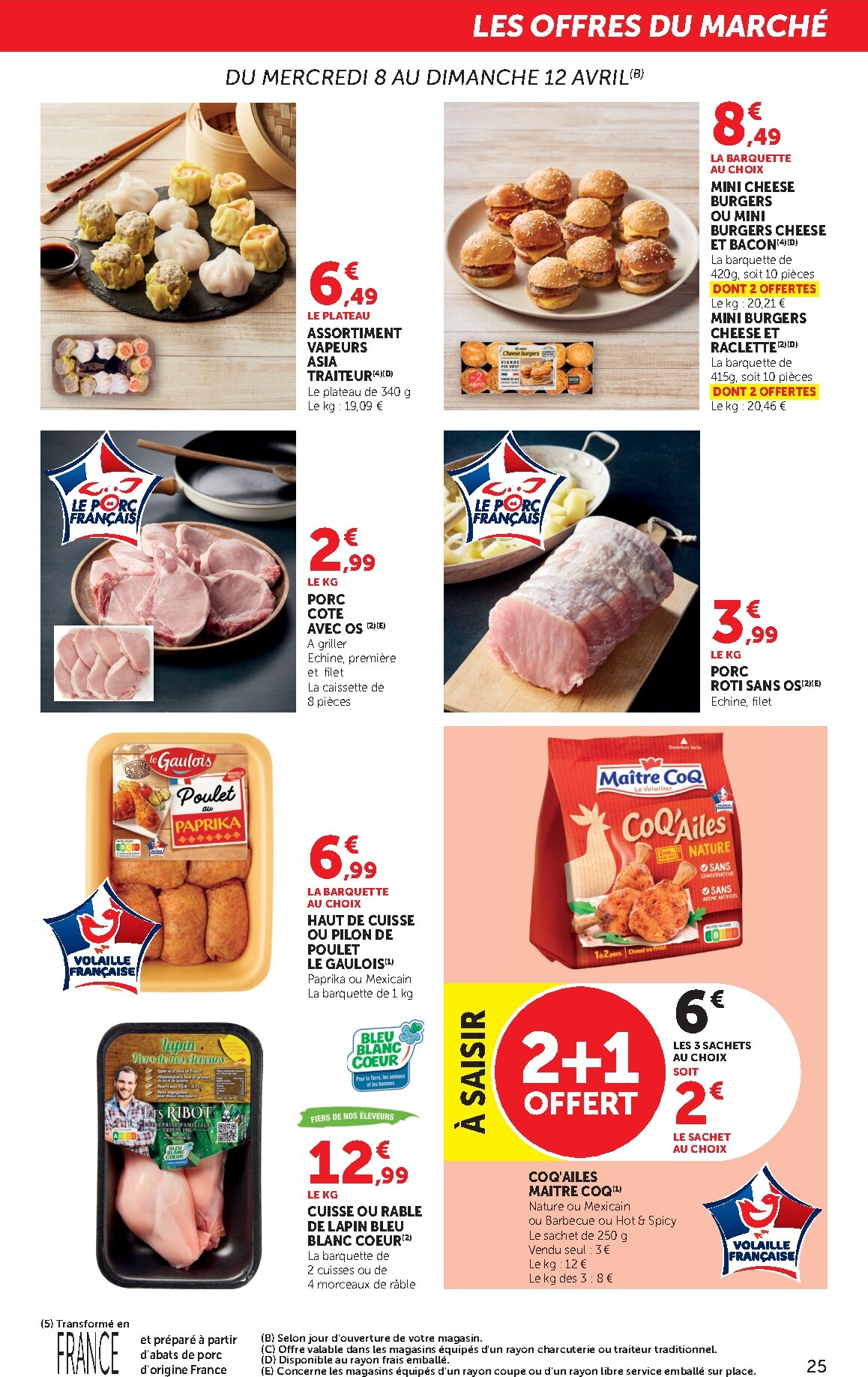 bi1 - Prospectus Bi1 Supermarché - Dompierre-sur-Besbre, Clamecy, Veigy-Foncenez, Auxerre valide du du mercredi 08/04/2026 au du dimanche 19/04/2026 - page: 25