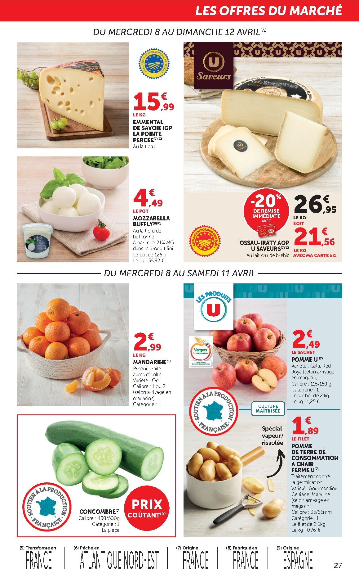 bi1 - Prospectus Bi1 Supermarché - Dompierre-sur-Besbre, Clamecy, Veigy-Foncenez, Auxerre valide du du mercredi 08/04/2026 au du dimanche 19/04/2026 - page: 27