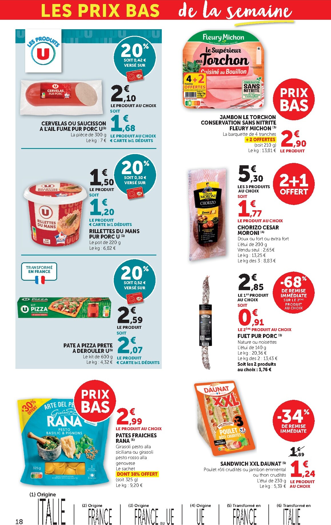 bi1 - Prospectus Bi1 Supermarché - Dompierre-sur-Besbre, Clamecy, Veigy-Foncenez, Auxerre valide du du mercredi 08/04/2026 au du dimanche 19/04/2026 - page: 18