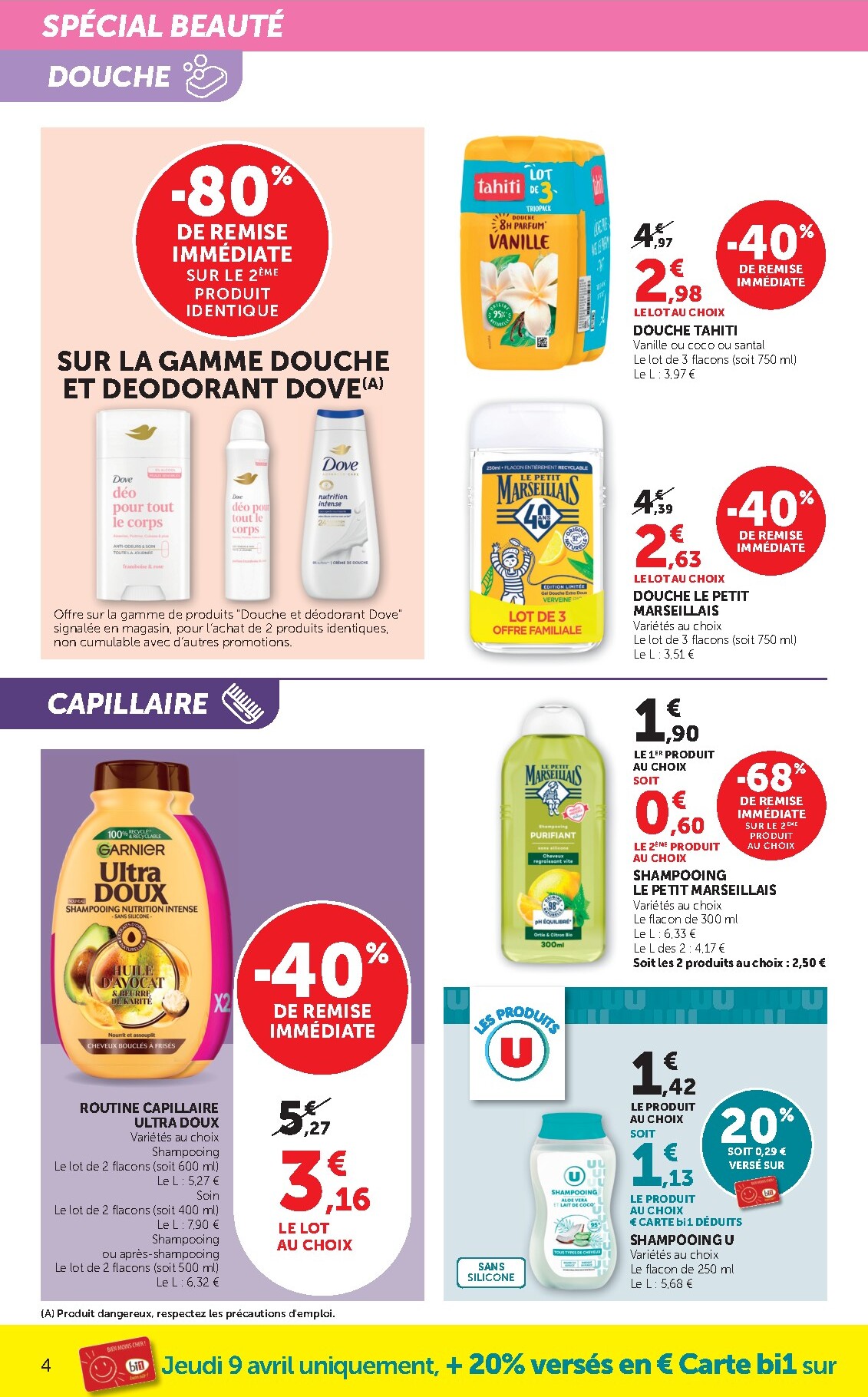 bi1 - Prospectus Bi1 - Supermarché, Maxi Marché valide du du mercredi 08/04/2026 au du dimanche 19/04/2026 - page: 4