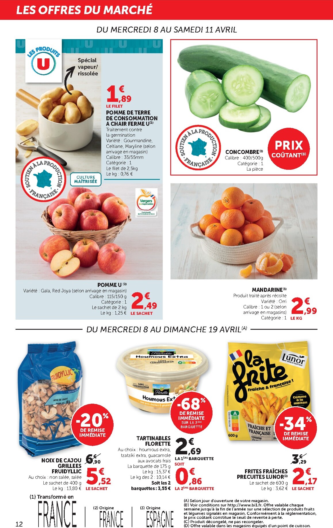 bi1 - Prospectus Bi1 - Supermarché valide du du mercredi 08/04/2026 au du dimanche 19/04/2026 - page: 12