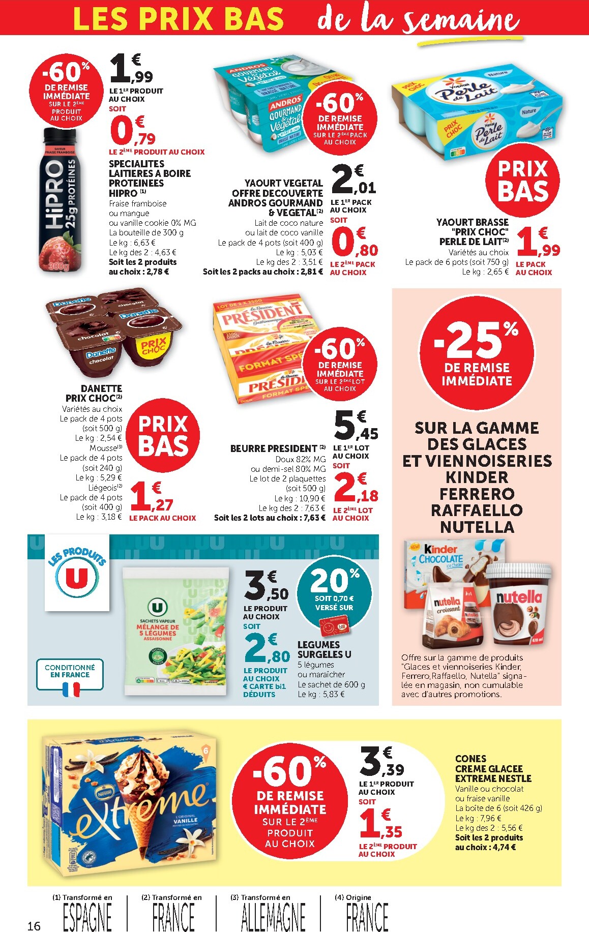 bi1 - Prospectus Bi1 - Supermarché valide du du mercredi 08/04/2026 au du dimanche 19/04/2026 - page: 16