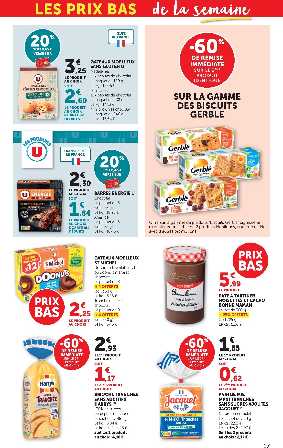 bi1 - Prospectus Bi1 - Supermarché valide du du mercredi 08/04/2026 au du dimanche 19/04/2026 - page: 17