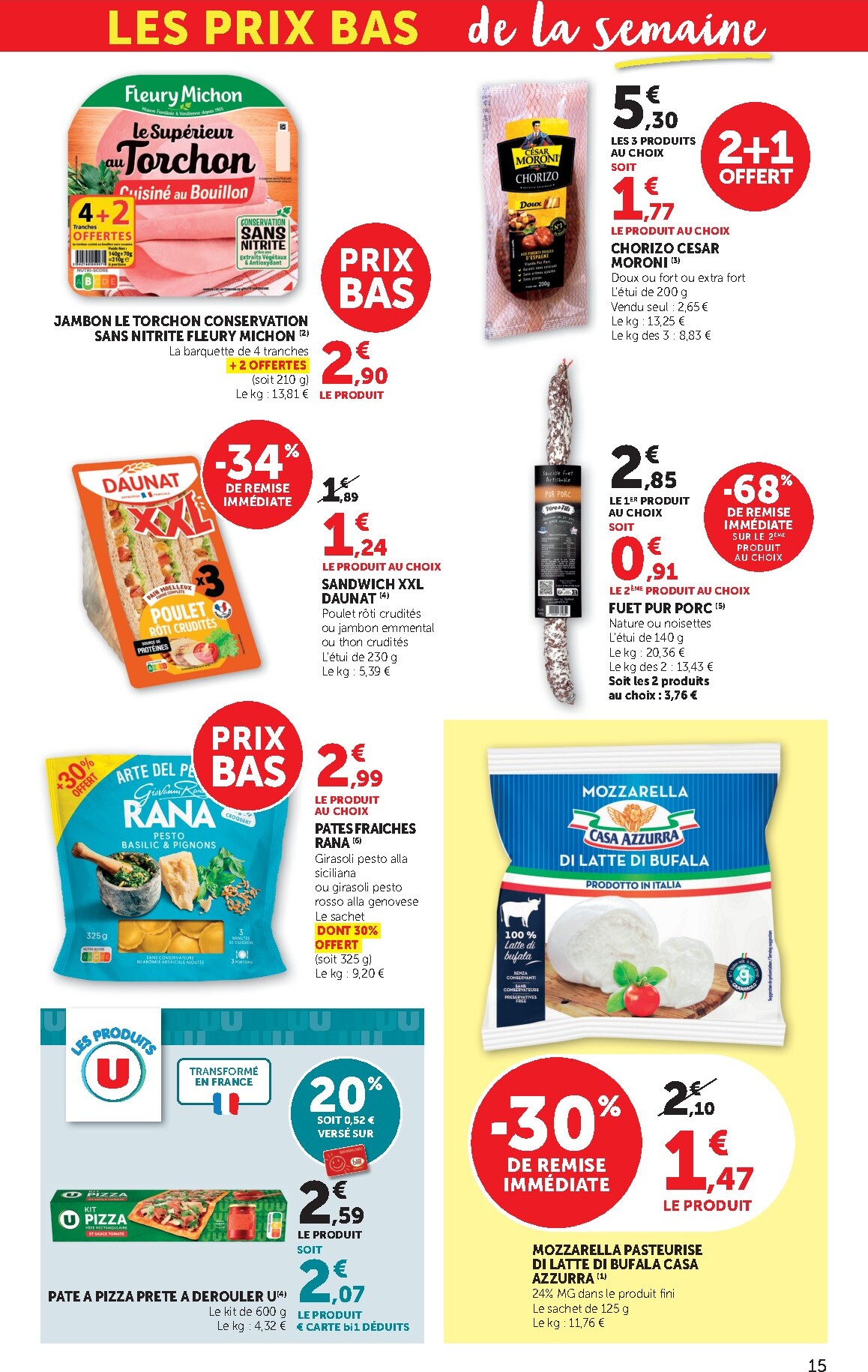 bi1 - Prospectus Bi1 - Supermarché valide du du mercredi 08/04/2026 au du dimanche 19/04/2026 - page: 15