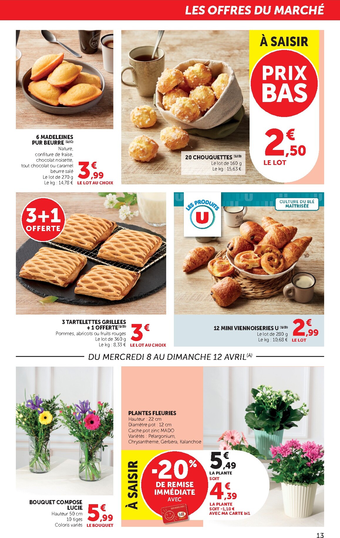 bi1 - Prospectus Bi1 - Supermarché valide du du mercredi 08/04/2026 au du dimanche 19/04/2026 - page: 13