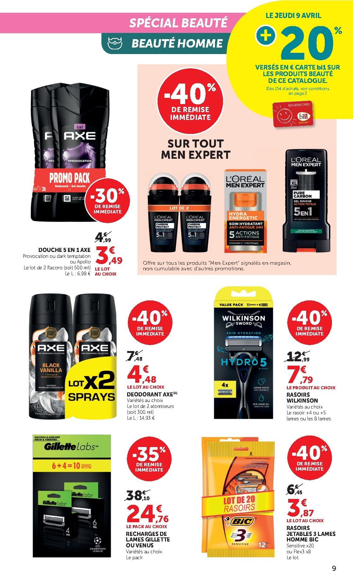 bi1 - Prospectus Bi1 - Supermarché valide du du mercredi 08/04/2026 au du dimanche 19/04/2026 - page: 9