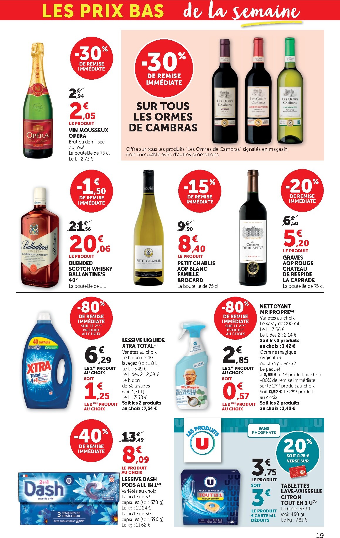 bi1 - Prospectus Bi1 - Supermarché valide du du mercredi 08/04/2026 au du dimanche 19/04/2026 - page: 19