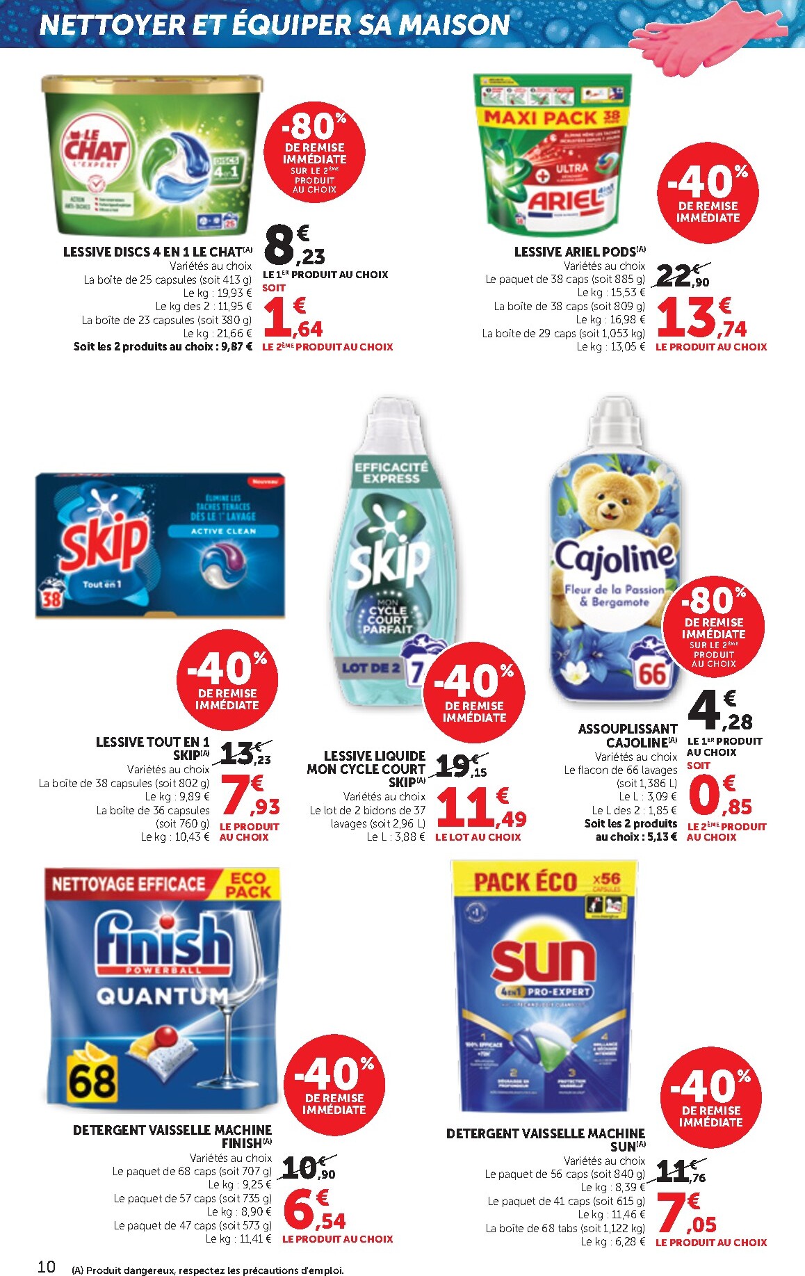 bi1 - Current Bi1 - Supermarché leaflet valid from du mardi 14/04/2026 to du dimanche 26/04/2026 - page: 10