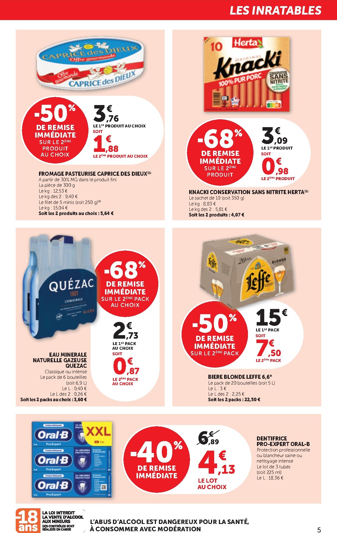 bi1 - Current Bi1 - Supermarché leaflet valid from du mardi 14/04/2026 to du dimanche 26/04/2026 - page: 5