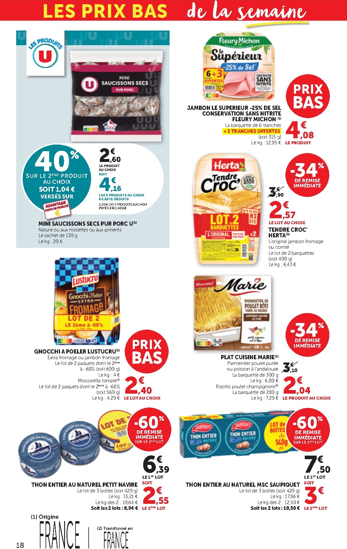 bi1 - Current Bi1 - Supermarché leaflet valid from du mardi 14/04/2026 to du dimanche 26/04/2026 - page: 18