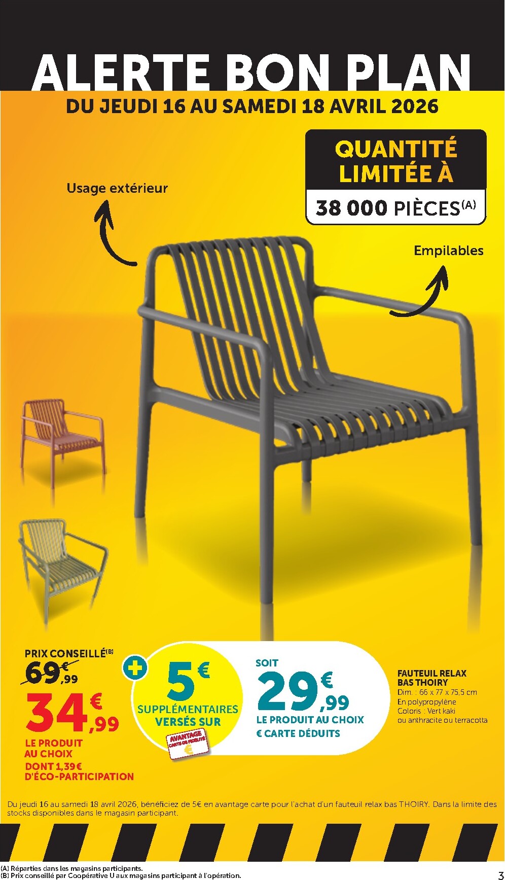 bi1 - Current Bi1 - Supermarché leaflet valid from du mardi 14/04/2026 to du dimanche 26/04/2026 - page: 3