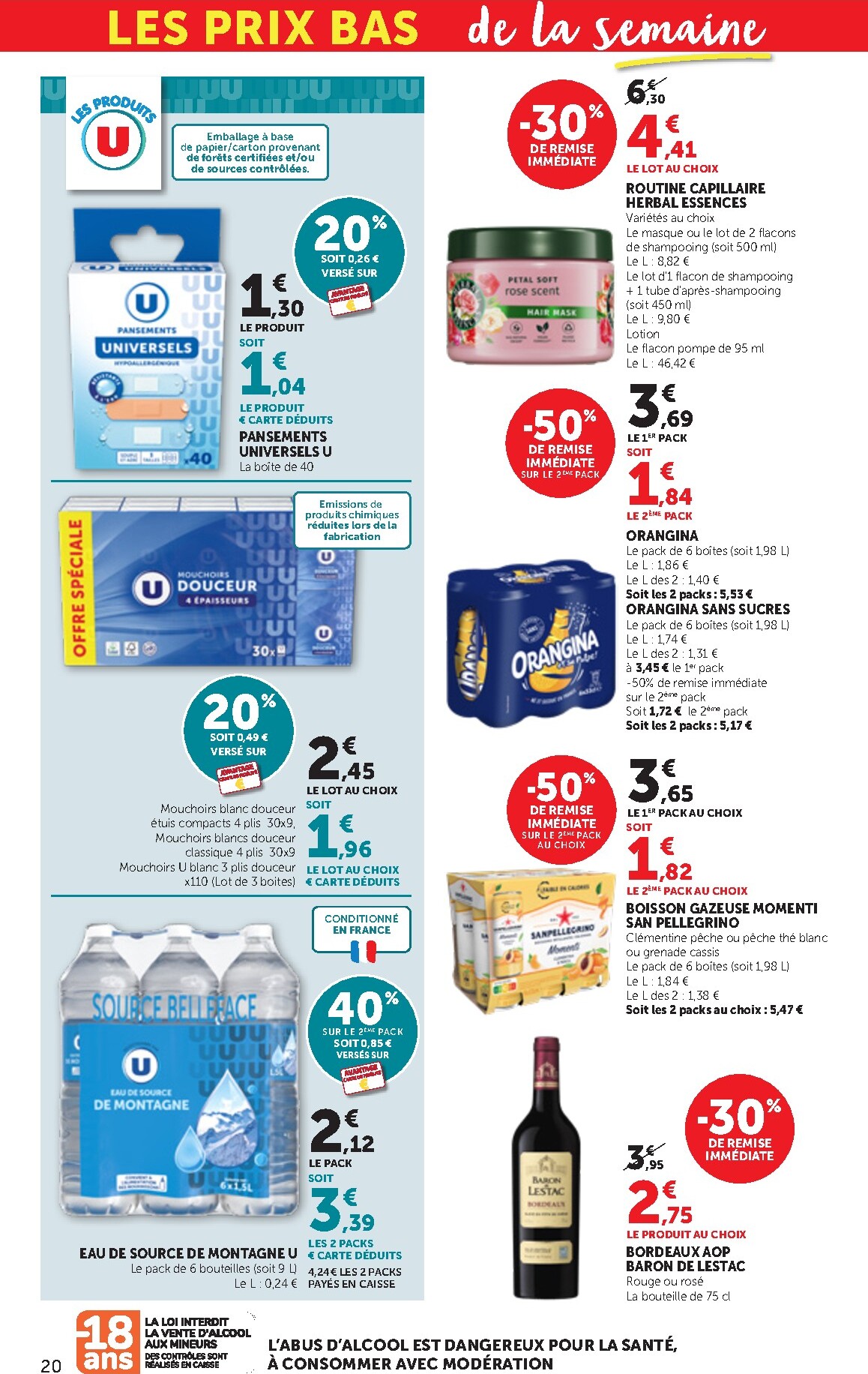 bi1 - Current Bi1 - Supermarché leaflet valid from du mardi 14/04/2026 to du dimanche 26/04/2026 - page: 20