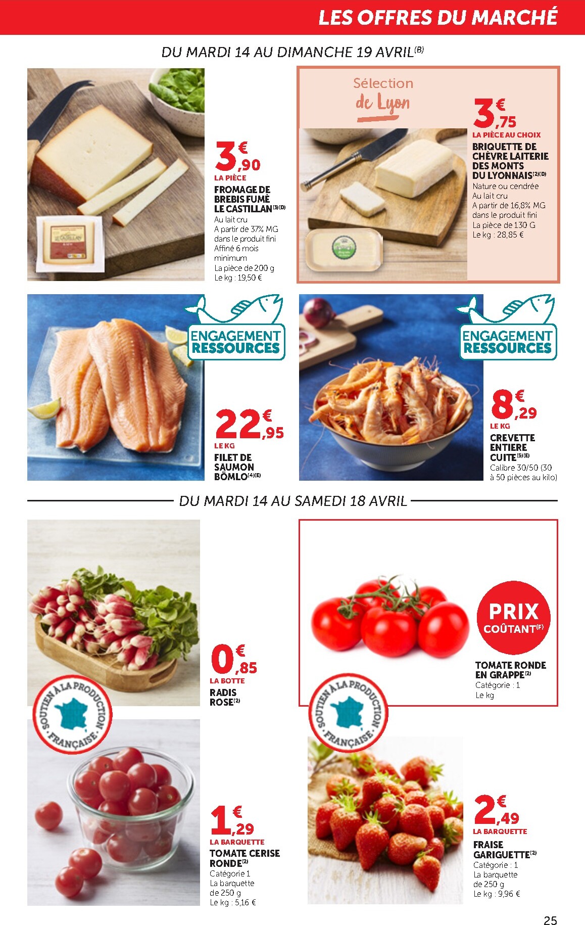 bi1 - Current Bi1 - Supermarché leaflet valid from du mardi 14/04/2026 to du dimanche 26/04/2026 - page: 25