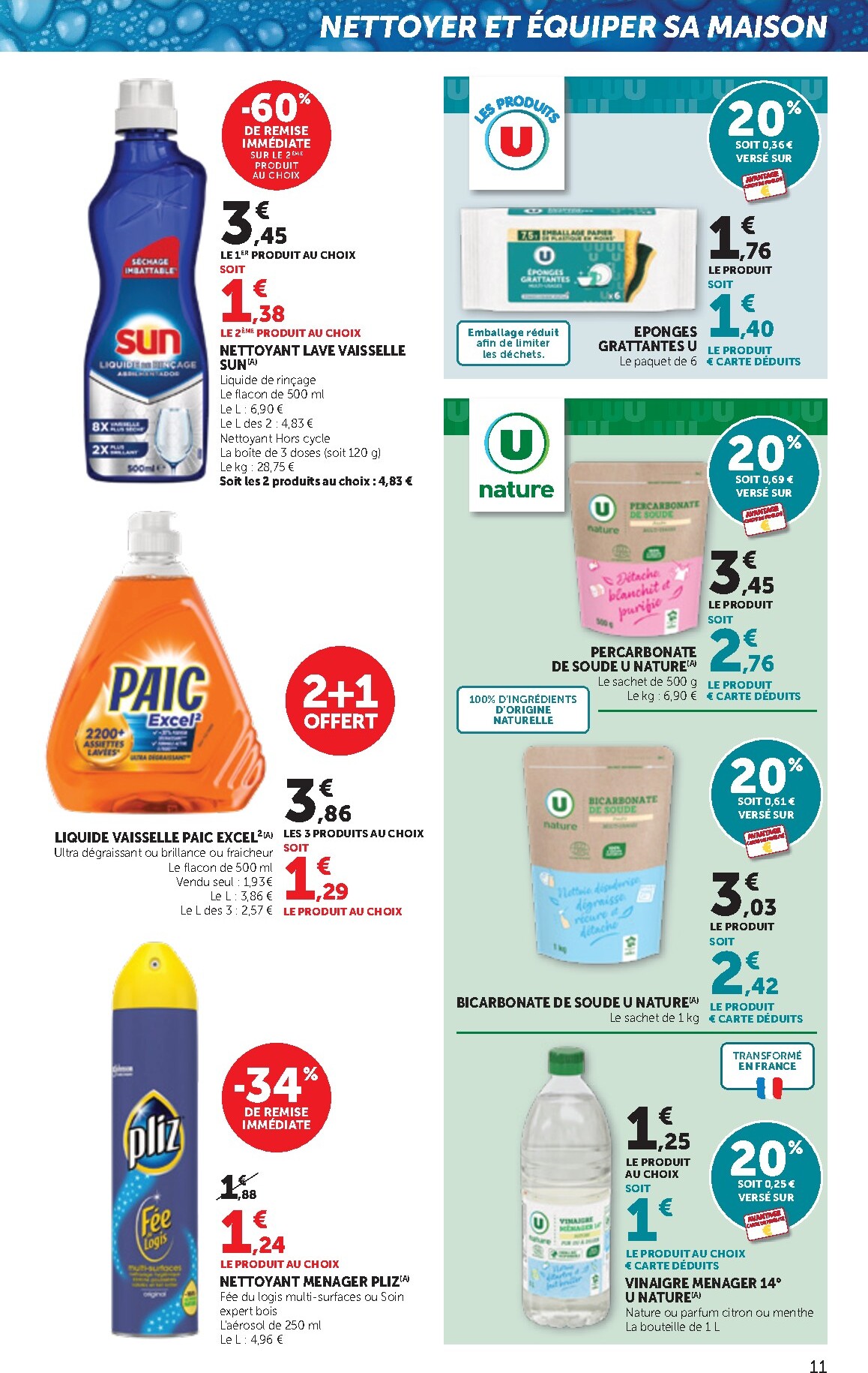 bi1 - Current Bi1 - Supermarché leaflet valid from du mardi 14/04/2026 to du dimanche 26/04/2026 - page: 11