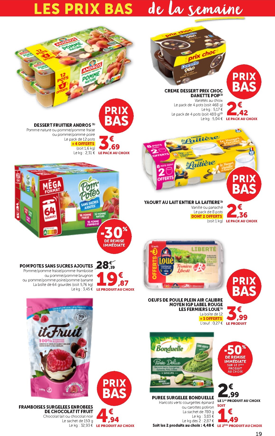 bi1 - Current Bi1 - Supermarché leaflet valid from du mardi 14/04/2026 to du dimanche 26/04/2026 - page: 19