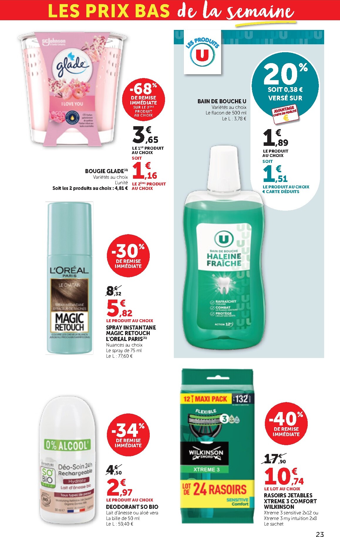 bi1 - Current Bi1 Supermarché leaflet valid from du mardi 21/04/2026 to du dimanche 03/05/2026 - page: 23