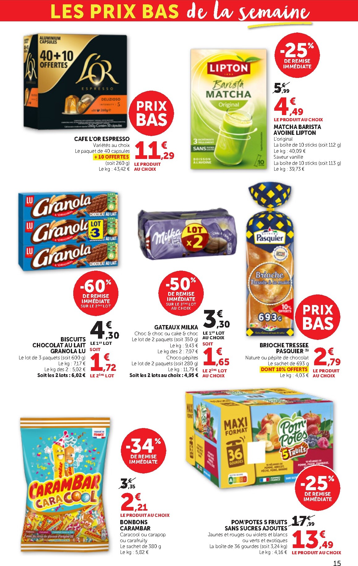 bi1 - Current Bi1 Supermarché leaflet valid from du mardi 21/04/2026 to du dimanche 03/05/2026 - page: 15