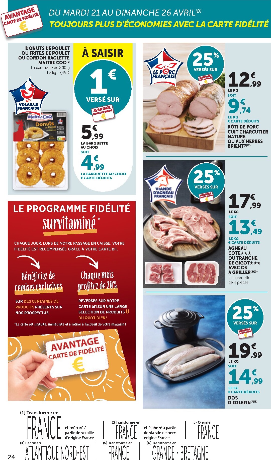 bi1 - Current Bi1 Supermarché leaflet valid from du mardi 21/04/2026 to du dimanche 03/05/2026 - page: 24