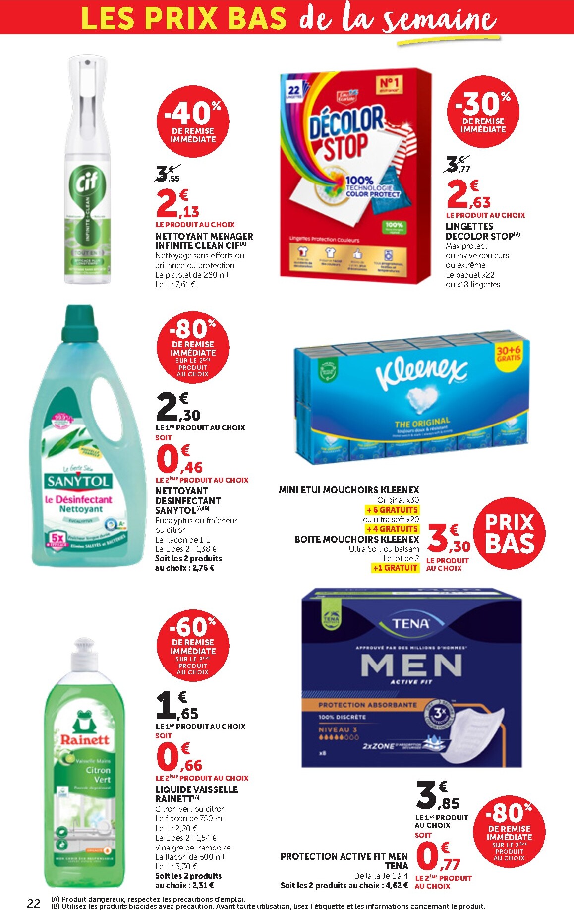 bi1 - Current Bi1 Supermarché leaflet valid from du mardi 21/04/2026 to du dimanche 03/05/2026 - page: 22