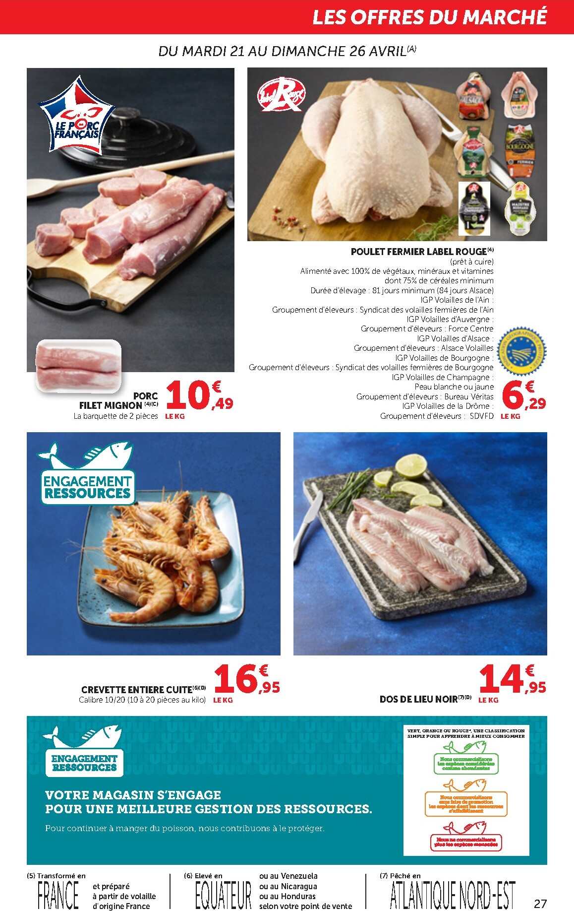 bi1 - Current Bi1 Supermarché leaflet valid from du mardi 21/04/2026 to du dimanche 03/05/2026 - page: 27