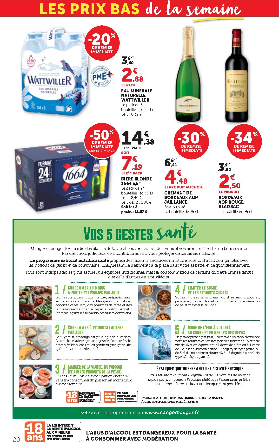 bi1 - Current Bi1 Supermarché leaflet valid from du mardi 21/04/2026 to du dimanche 03/05/2026 - page: 20