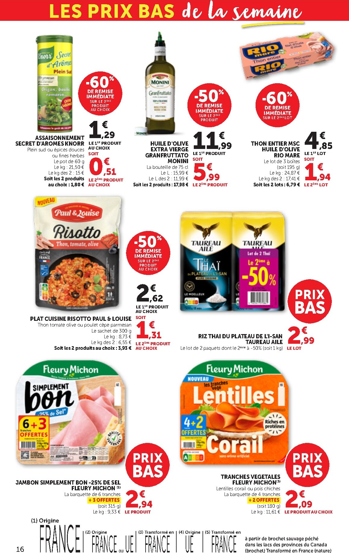 bi1 - Current Bi1 Supermarché leaflet valid from du mardi 21/04/2026 to du dimanche 03/05/2026 - page: 16