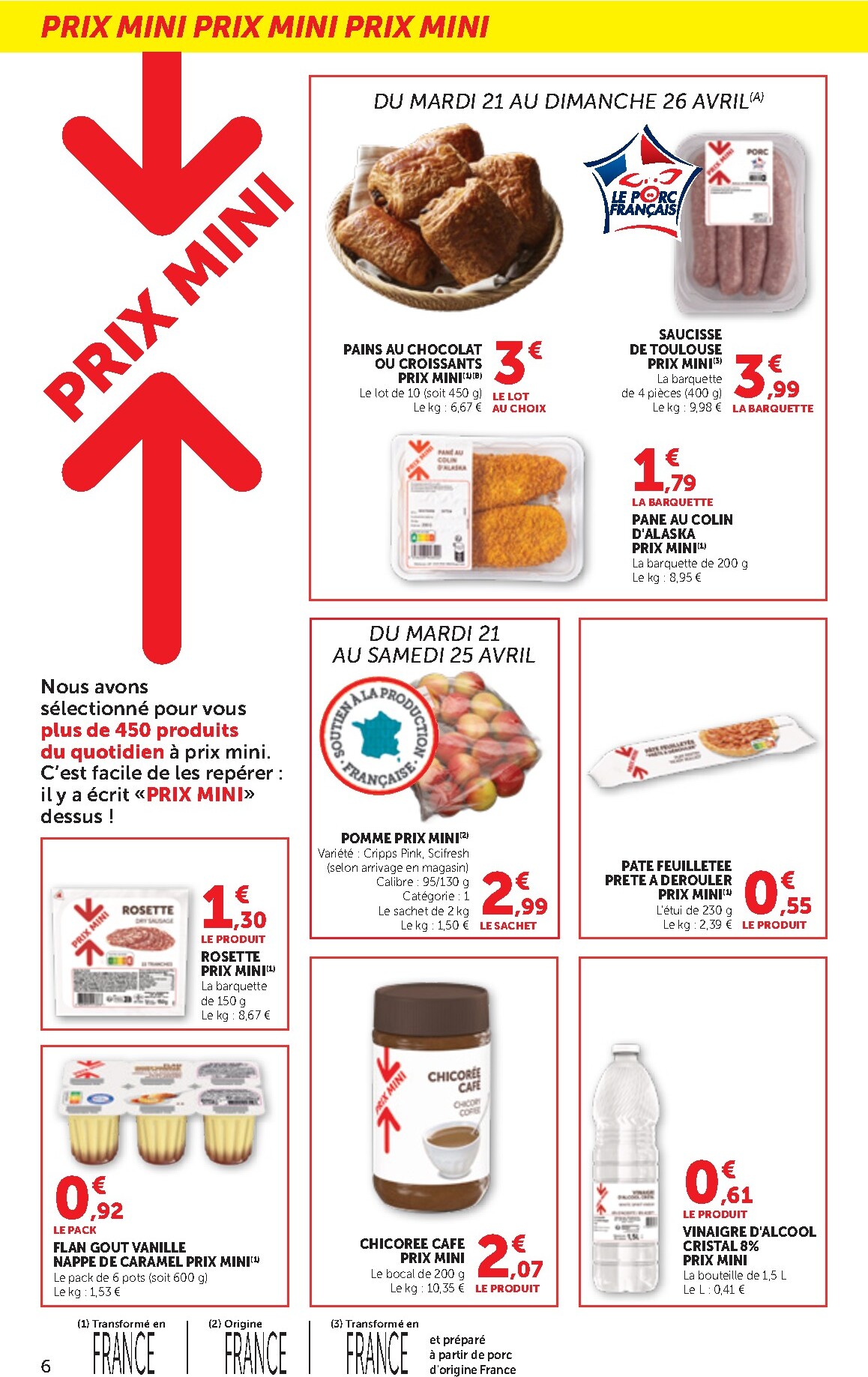 bi1 - Current Bi1 Supermarché leaflet valid from du mardi 21/04/2026 to du dimanche 03/05/2026 - page: 6