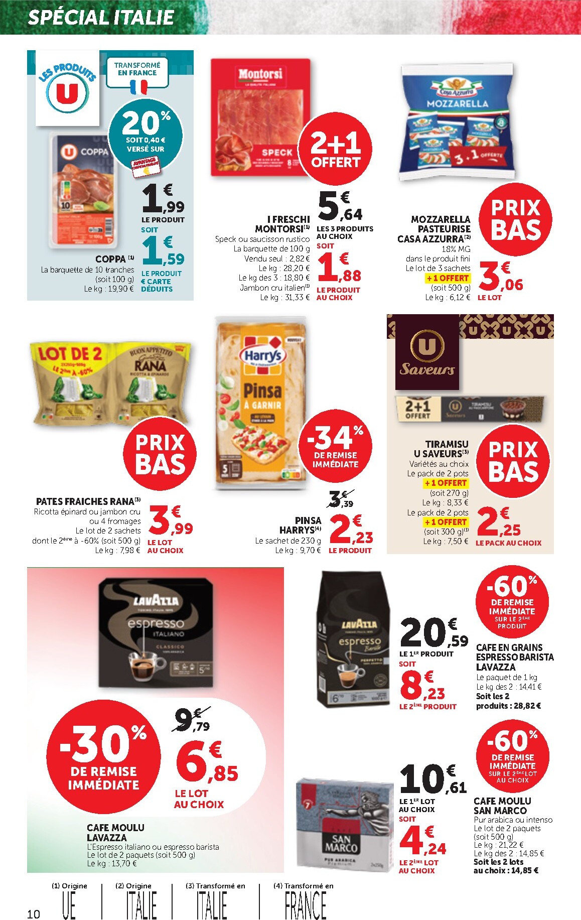 bi1 - Current Bi1 Supermarché - Chaource, Voujeaucourt, Lavans-les-Saint-Claude, Salins-les-Bains, La Pacaudière, Lormes, Saint-Pierre-le-Moûtier, La Clayette, Louhans, Verdun-sur-le-Doubs, Ancy-le-Franc, Bléneau leaflet valid from du mardi 21/04/2026 to d - page: 10