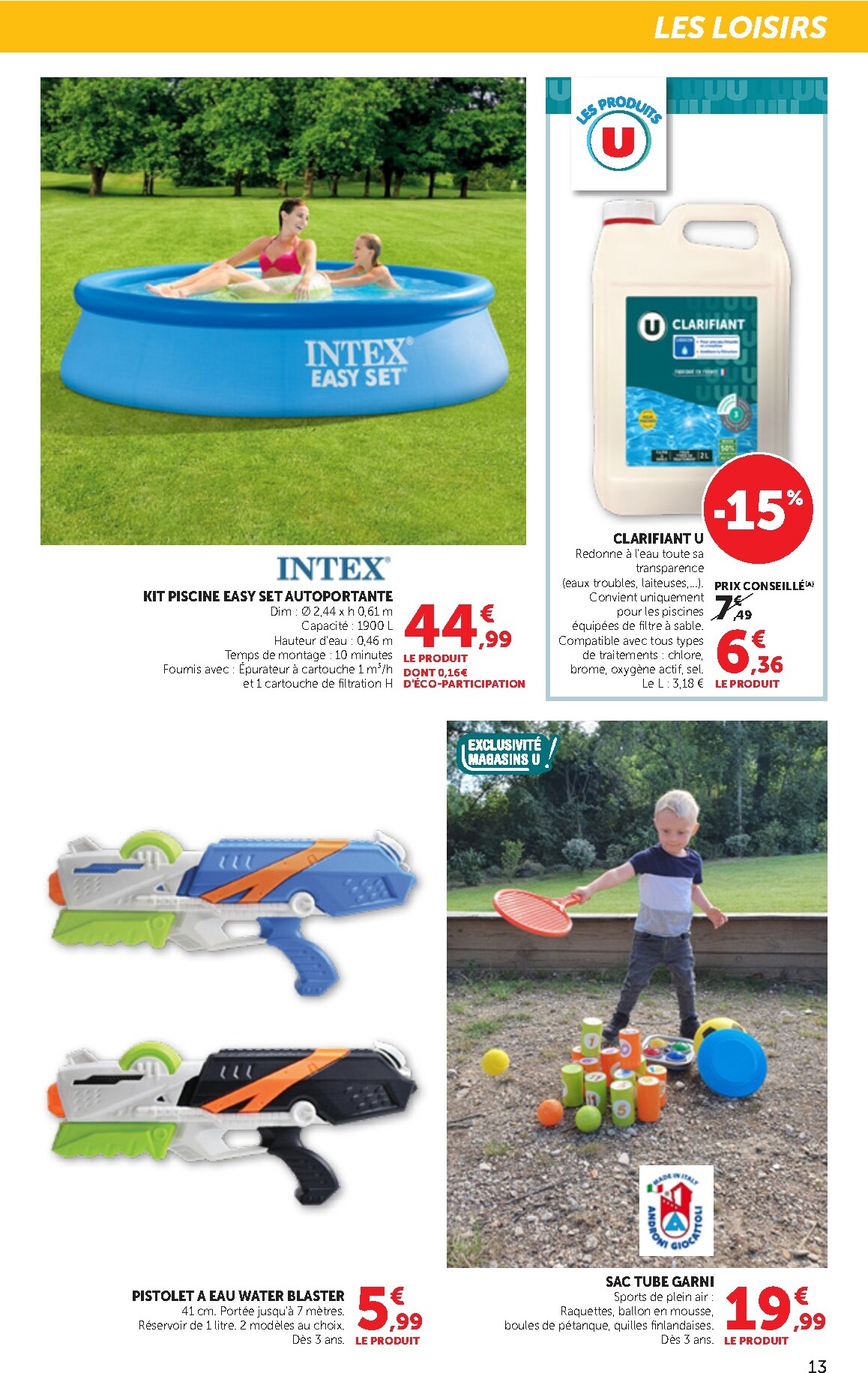 bi1 - Current Bi1 Supermarché - Chaource, Voujeaucourt, Lavans-les-Saint-Claude, Salins-les-Bains, La Pacaudière, Lormes, Saint-Pierre-le-Moûtier, La Clayette, Louhans, Verdun-sur-le-Doubs, Ancy-le-Franc, Bléneau leaflet valid from du mardi 28/04/2026 to d - page: 13