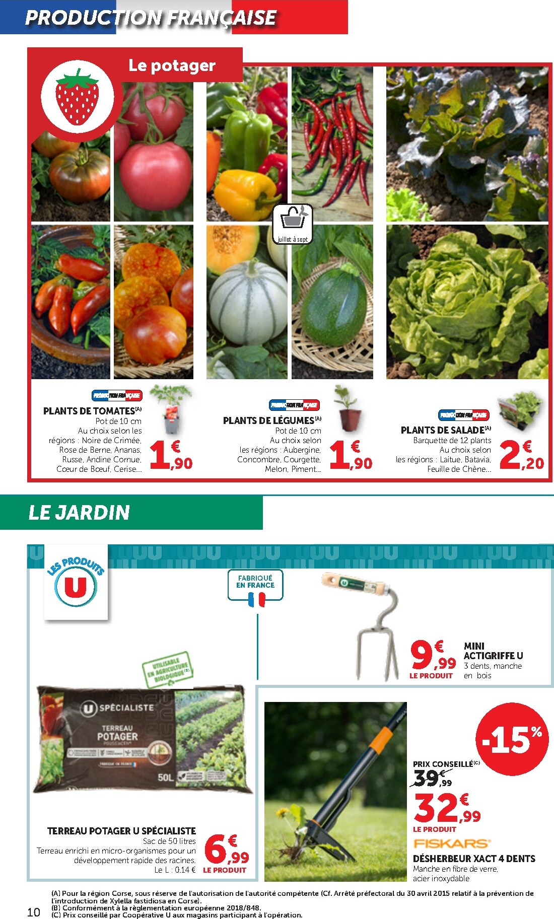 bi1 - Current Bi1 Supermarché - Chaource, Voujeaucourt, Lavans-les-Saint-Claude, Salins-les-Bains, La Pacaudière, Lormes, Saint-Pierre-le-Moûtier, La Clayette, Louhans, Verdun-sur-le-Doubs, Ancy-le-Franc, Bléneau leaflet valid from du mardi 28/04/2026 to d - page: 10