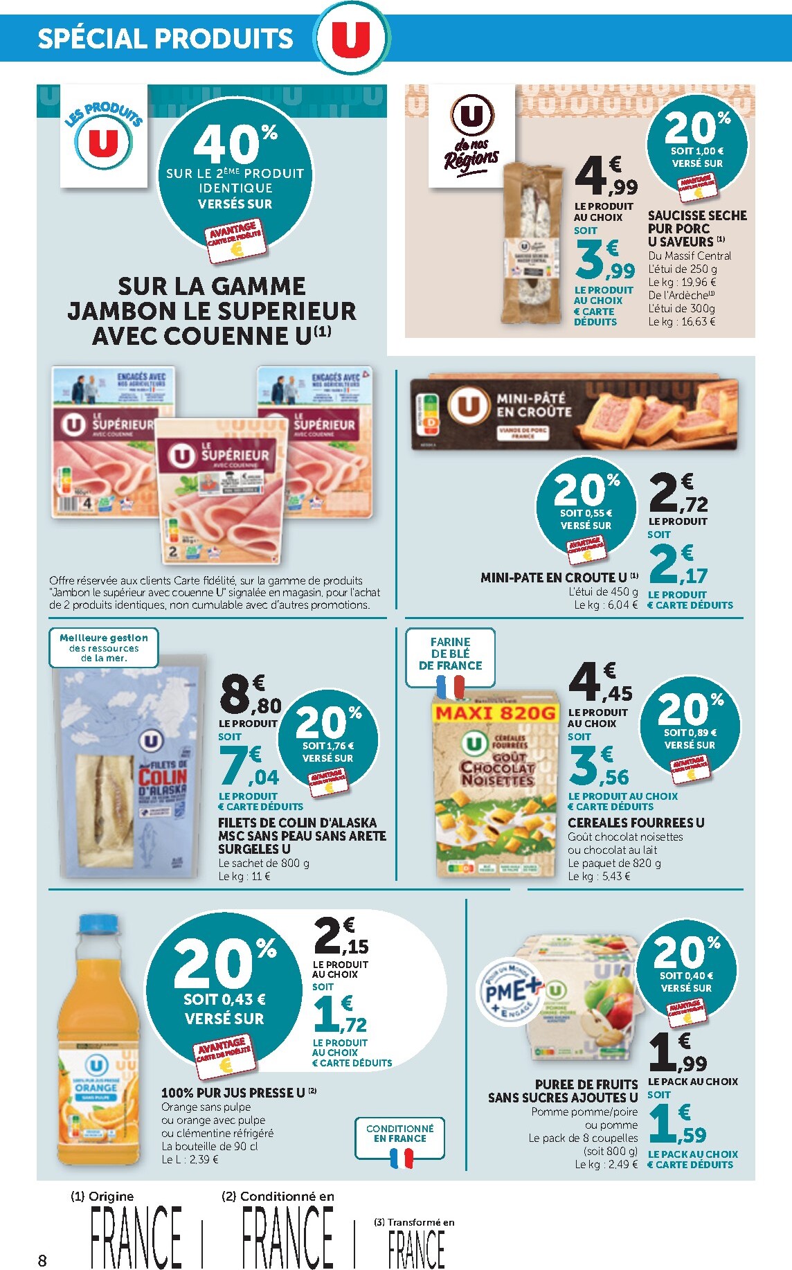 bi1 - Current Bi1 - Supermarché leaflet valid from du mardi 28/04/2026 to du dimanche 10/05/2026 - page: 8