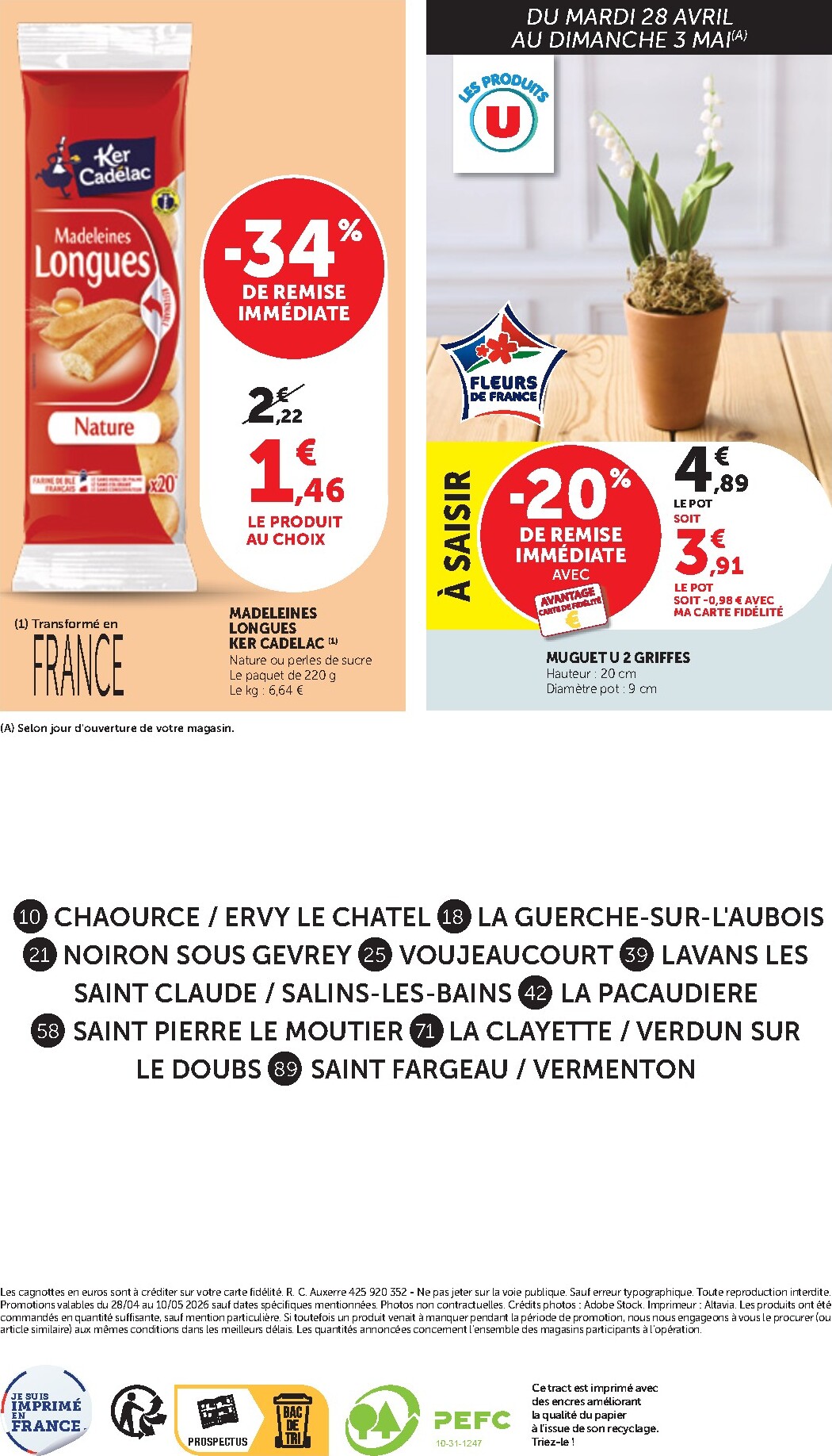 bi1 - Current Bi1 - Supermarché leaflet valid from du mardi 28/04/2026 to du dimanche 10/05/2026 - page: 18