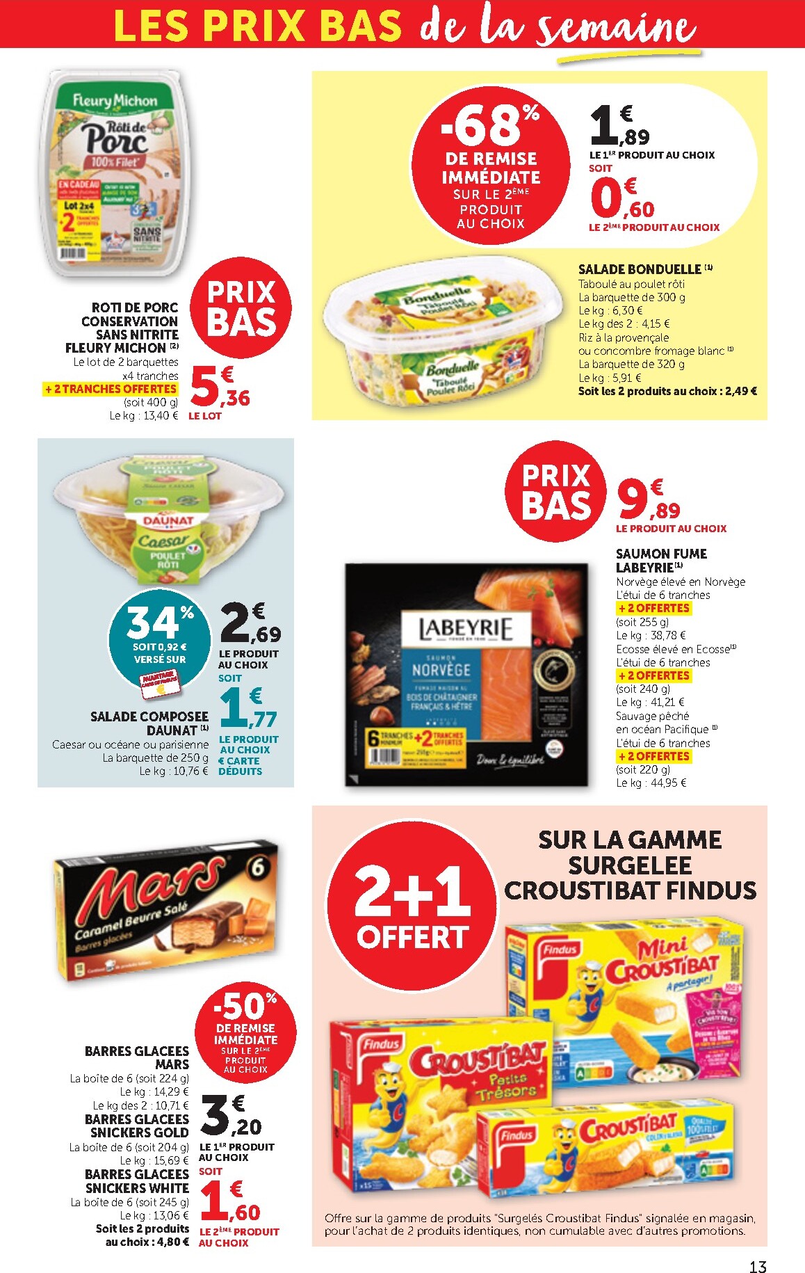 bi1 - Current Bi1 - Supermarché leaflet valid from du mardi 28/04/2026 to du dimanche 10/05/2026 - page: 13