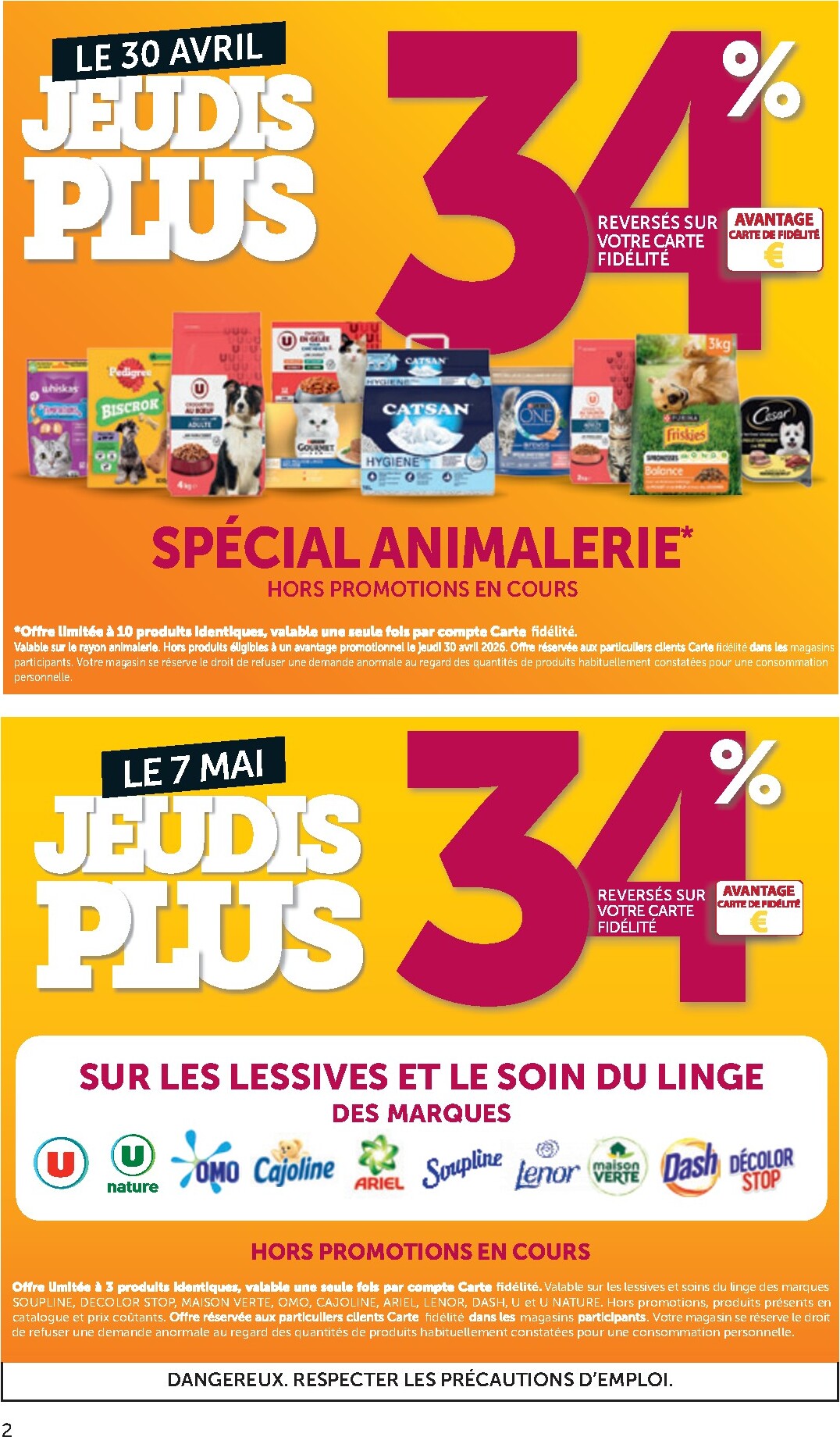 bi1 - Current Bi1 - Supermarché leaflet valid from du mardi 28/04/2026 to du dimanche 10/05/2026 - page: 2