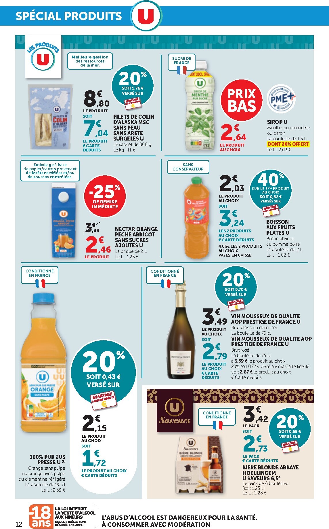 bi1 - Current Bi1 Supermarché leaflet valid from du mardi 28/04/2026 to du dimanche 10/05/2026 - page: 12