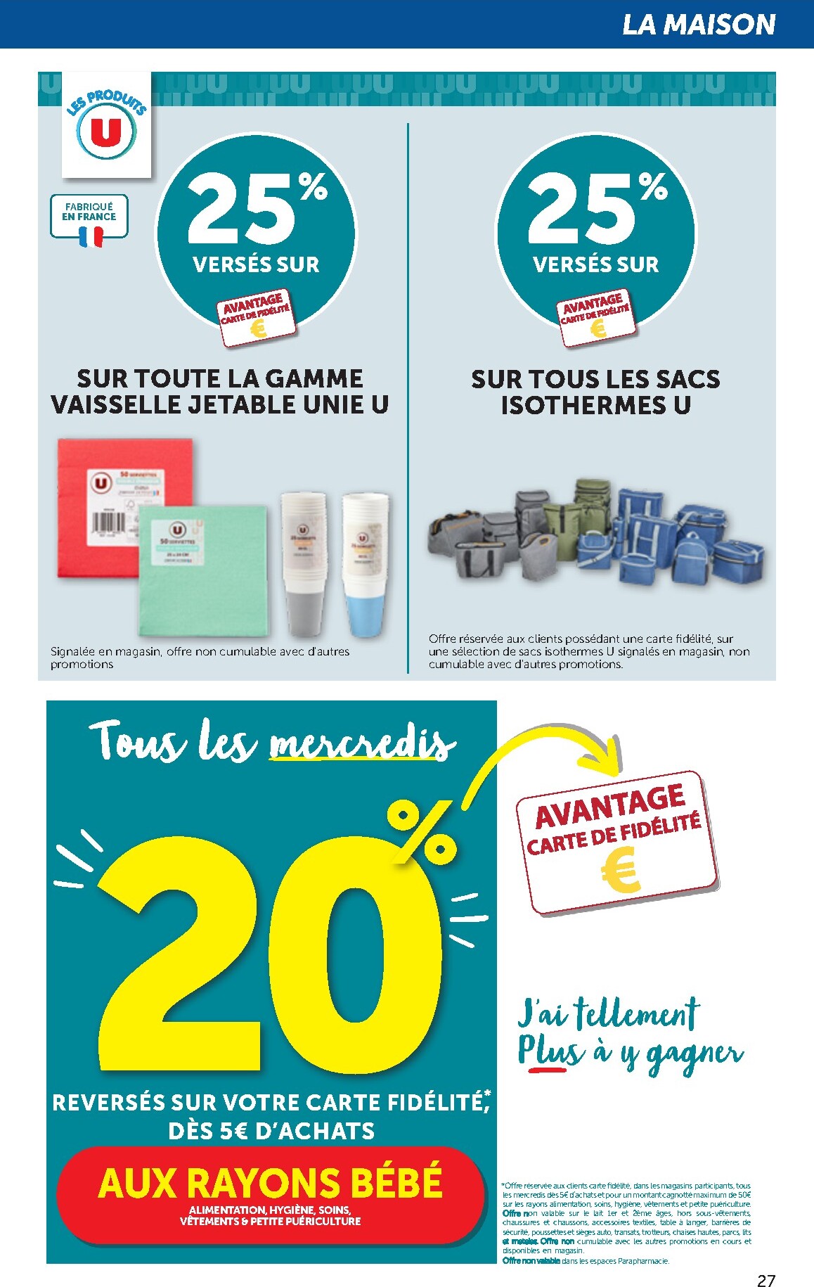 bi1 - Current Bi1 Supermarché leaflet valid from du mardi 28/04/2026 to du dimanche 10/05/2026 - page: 27