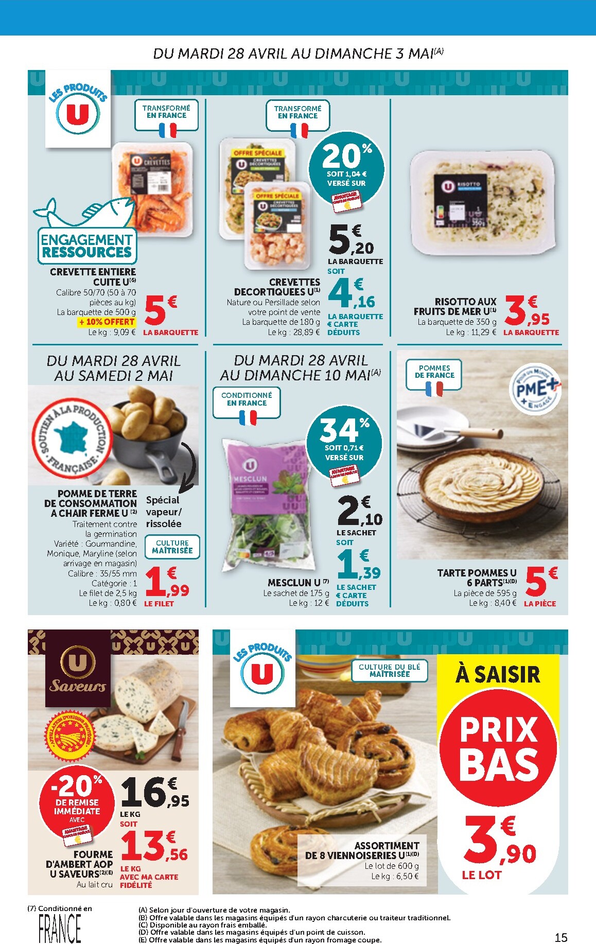 bi1 - Current Bi1 Supermarché leaflet valid from du mardi 28/04/2026 to du dimanche 10/05/2026 - page: 15